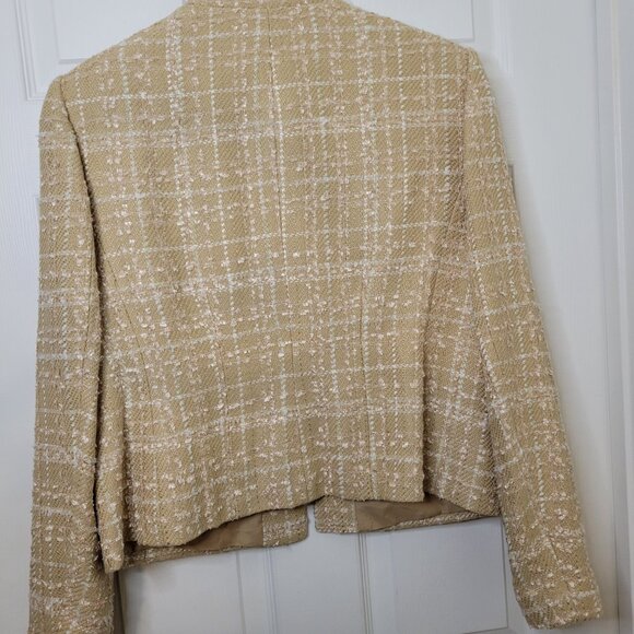 ANN TAYLOR NWT TWEED BLAZER SZ 10 - Picture 9 of 9